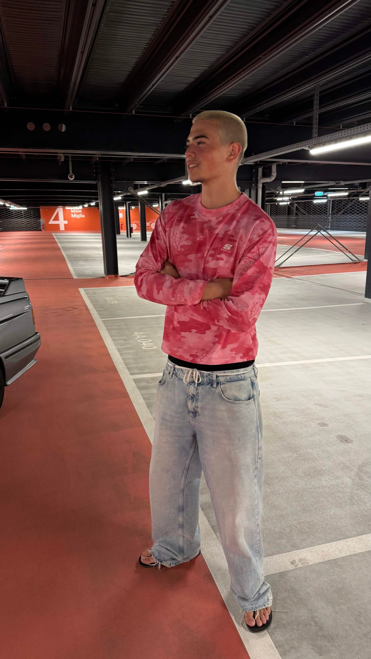 Pink Camo Longsleeve